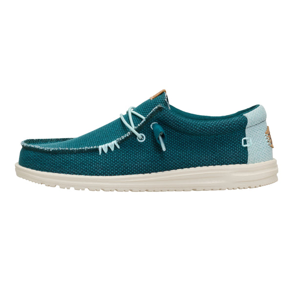 Zapatillas Hey Dude Wally Braided Deep Green /Harbor Grey