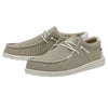 zapatillas HEY DUDE Wally Braided Off White hombre ultraligeras casual