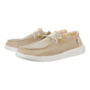 zapatillas HEY DUDE Wendy Metallic Sparkle Gold mujer ultraligeras casual
