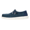 zapatillas HEY DUDE Wendy Stretch Sox Navy mujer ultraligeras tejido elástico casual