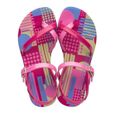 Chanclas Roxy Cage Pink Girls