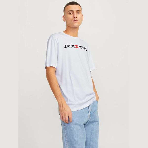 Camiseta Jack & Jones Old Logo White