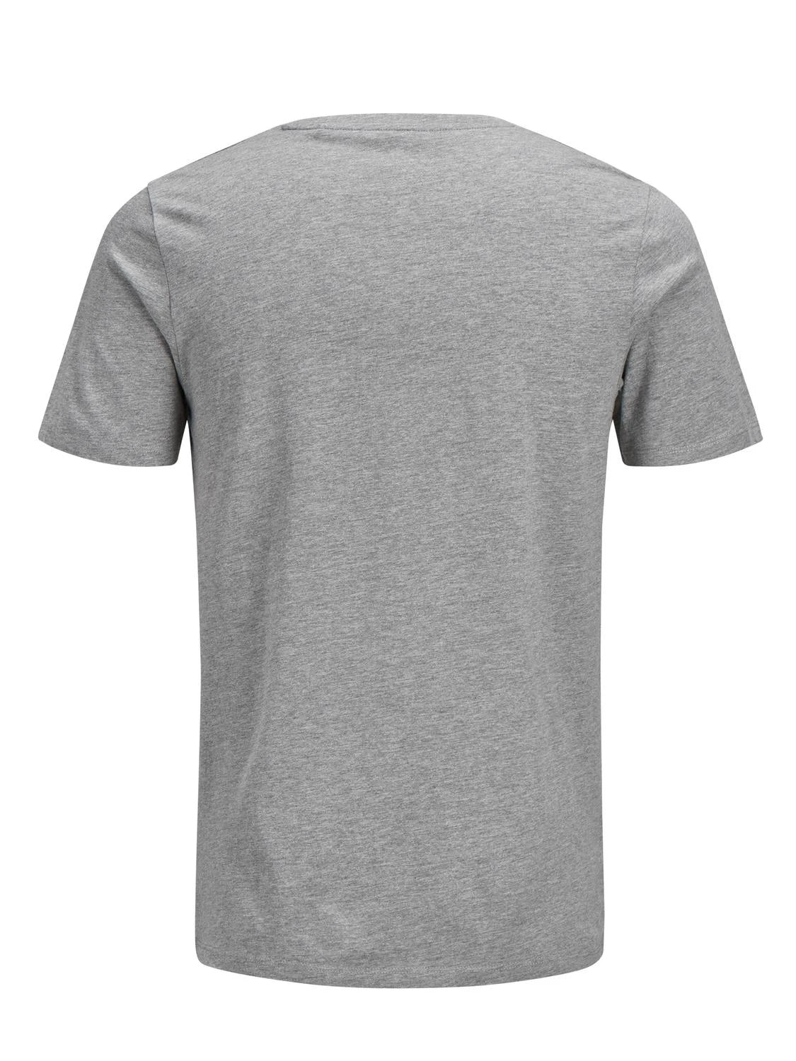 Camiseta Jack & Jones Old Logo Light Grey Melange