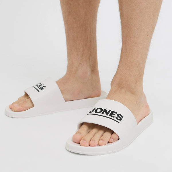 Chanclas Jack & Jones JFwollie Slider White