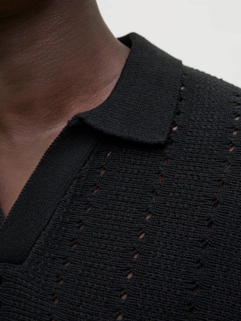 Polo Jack And Jones Kint Easter Black