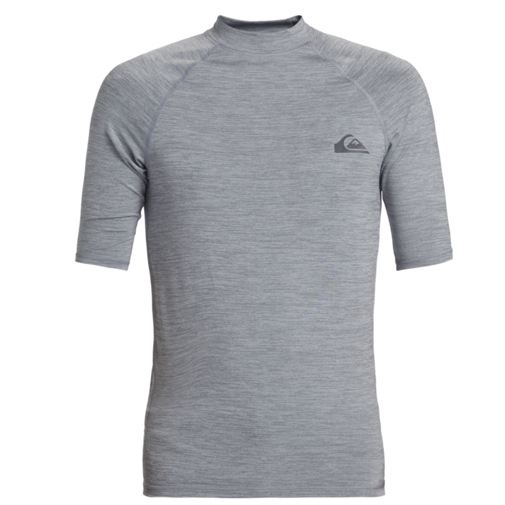 Licra QUIKSILVER Everyday UPF50 SS Quarry Heather hombre protección solar surf manga corta gris