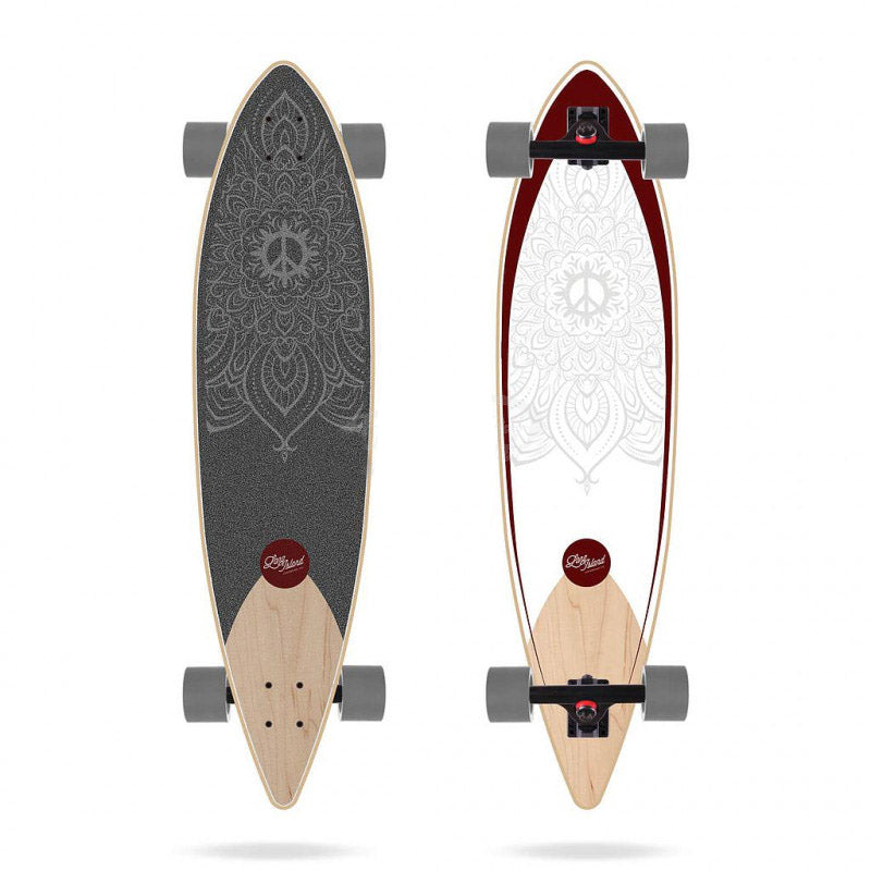 Longboard LONG ISLAND Dharma 38 completo para cruising y carving estilo surf
