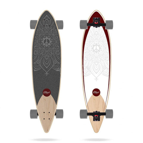 Longskate Dusters Channel Blooming 38 Black