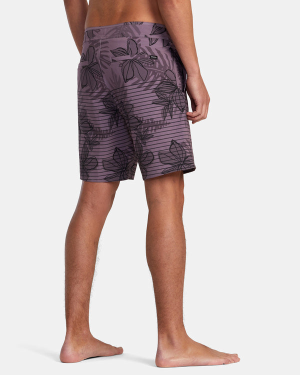 Bañador Rvca VA Curren Caples Lavender Floral