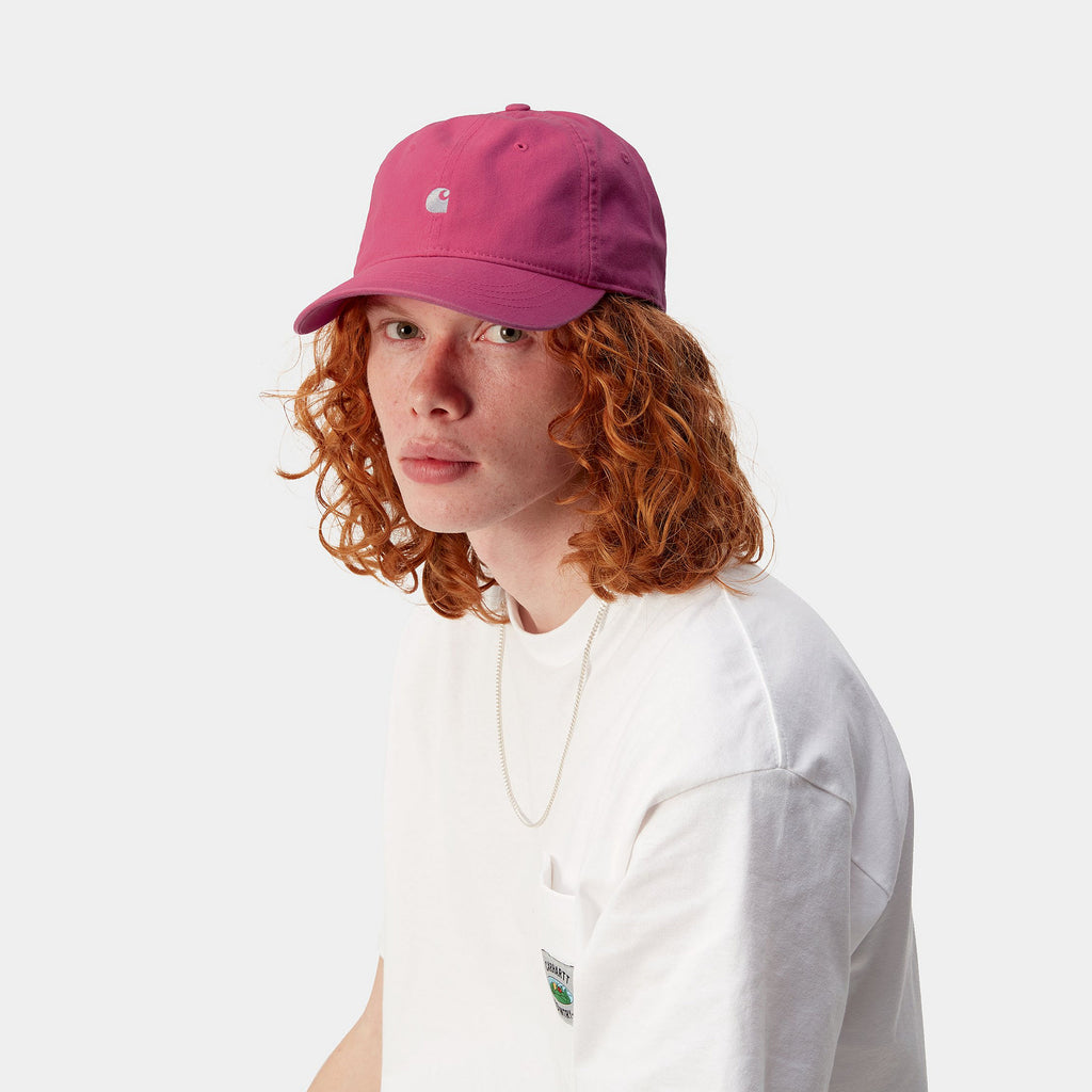 Gorra Carhartt WIP Madison Logo Cap Magenta