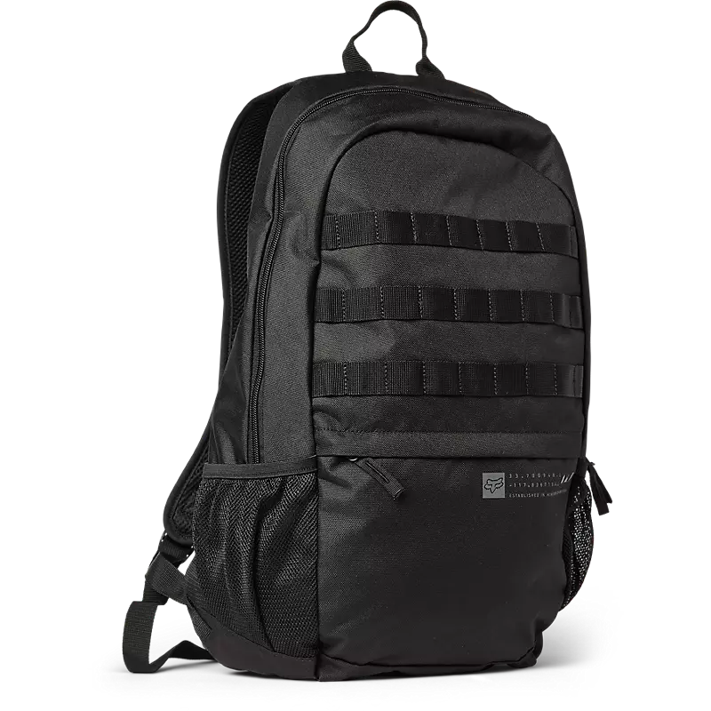 Mochila Fox Legion Backpack Black de 26L con compartimento para portátil y diseño ergonómico, perfecta para el día a día con estilo urbano y funcionalidad