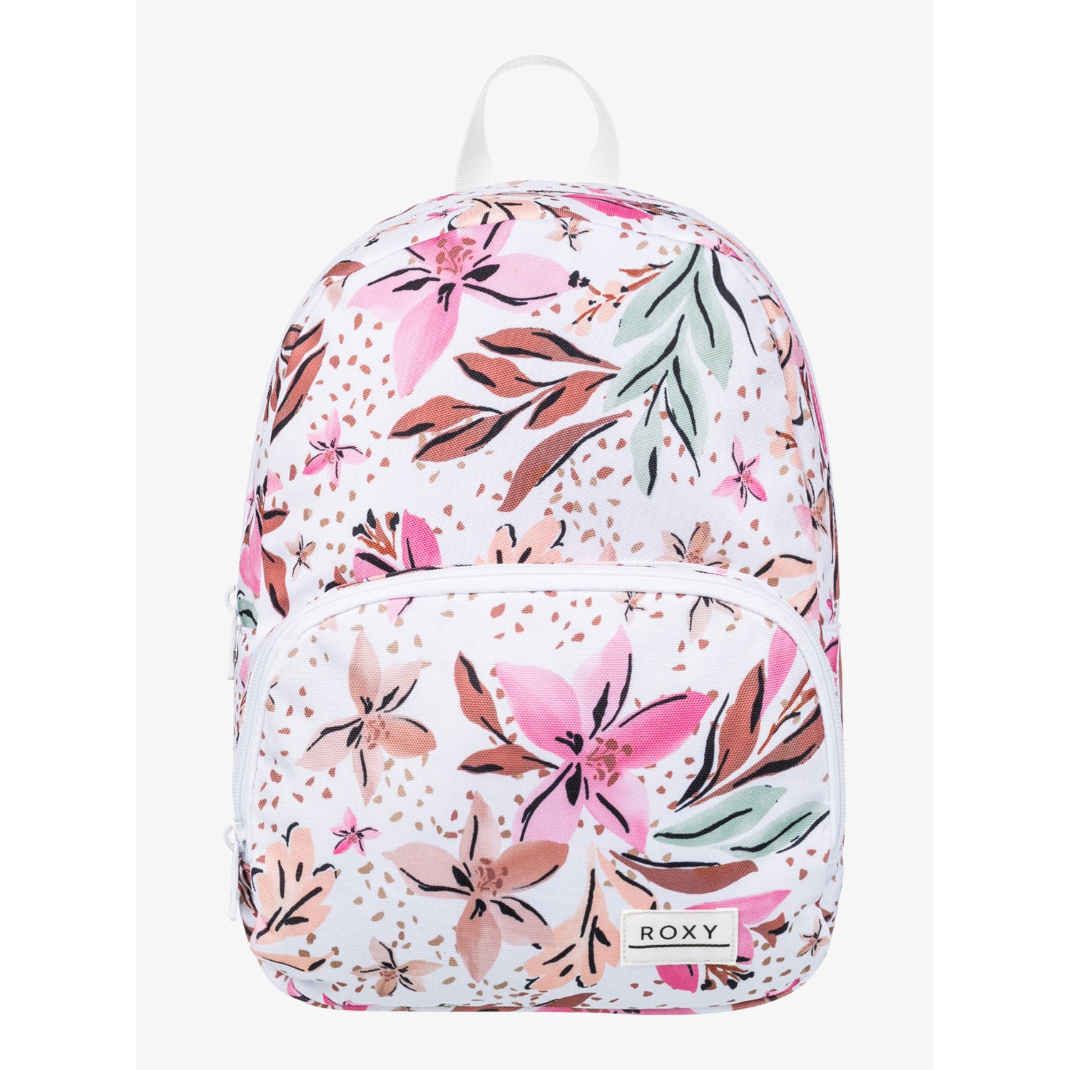 Mochila ROXY Always Core Printed White Happy Tropical Swim mujer estampado floral tropical blanca