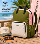 Mochila Roxy Schoolie Oil Green lifestyle surf premium mujer