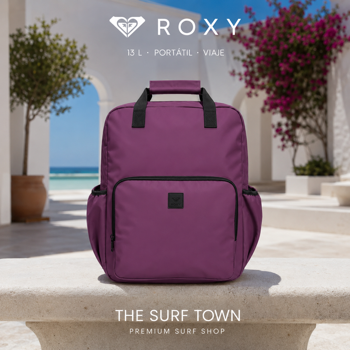 Mochila Roxy Wave Whisper Rubber 13L - Vino (Blackberry Wine)