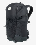 Mochila RVCA Daypack Black mochila técnica negra con cordaje frontal para uso diario y viajes