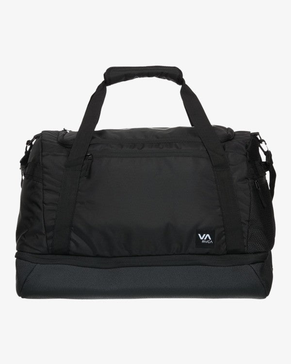 Mochila deportiva RVCA VA Gear Back Black bolsa de deporte negra con logo RVCA VA