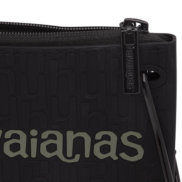 Monedero Havaianas Logomania Carabiner Black