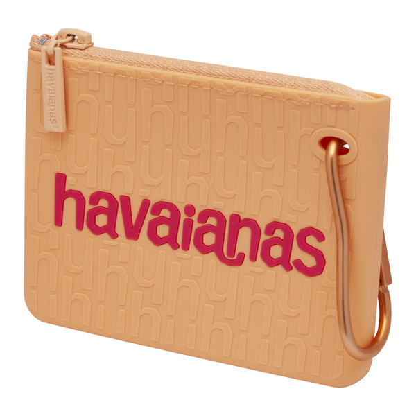 Monedero Havaianas Logomania Carabiner Peach