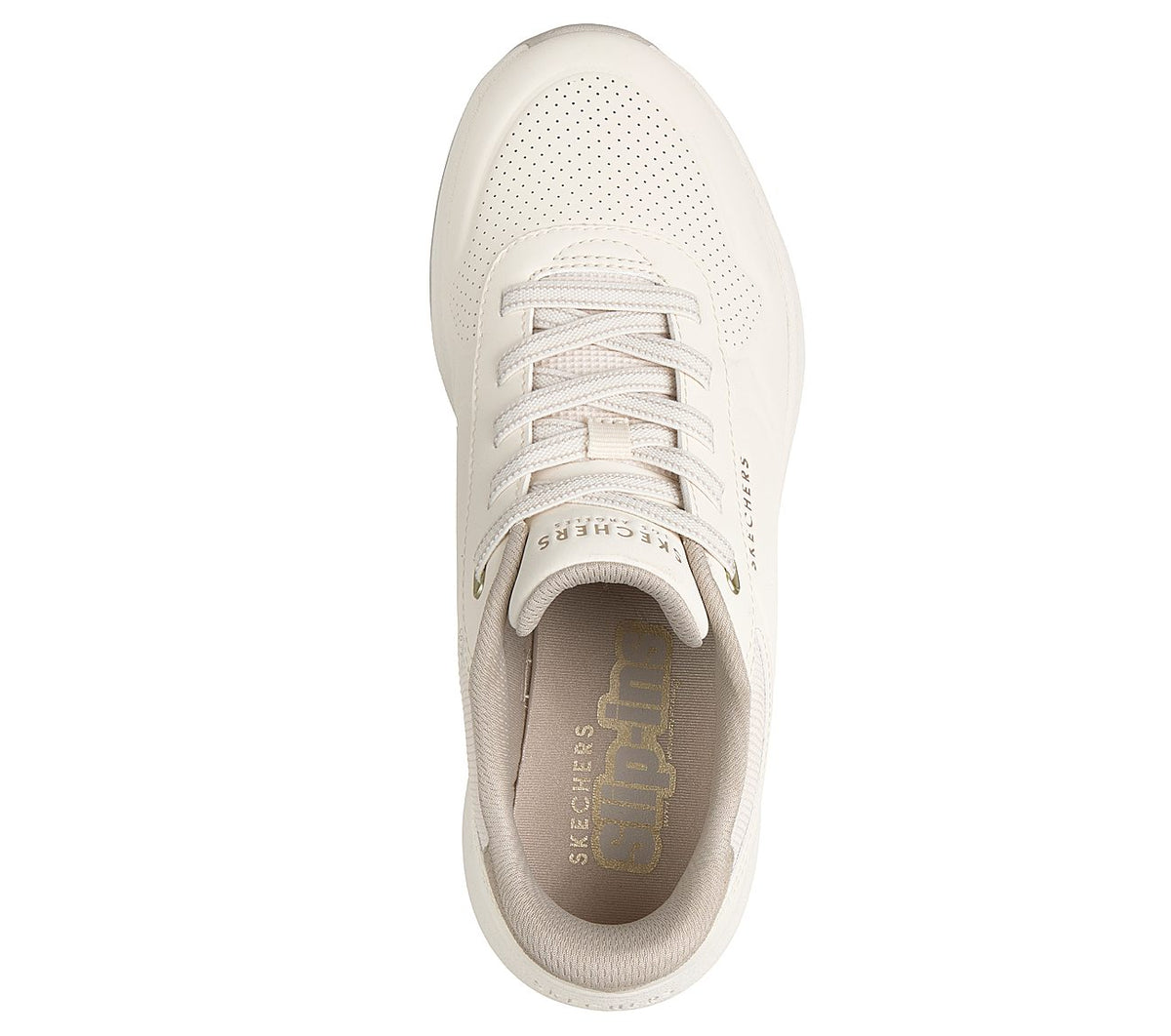 Zapatilla Skechers Uno Lite 2 New Arc Off White, vista superior