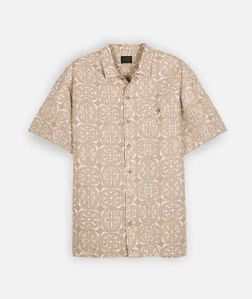 Camisa Oxbow Darts Tan