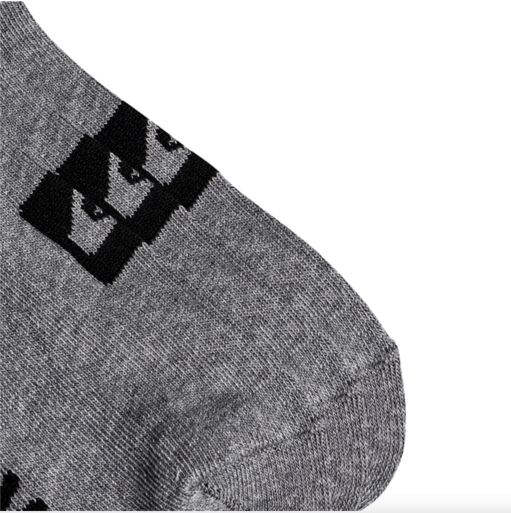 Calcetines Quiksilver 3 Ankle Pack Athletic Heather