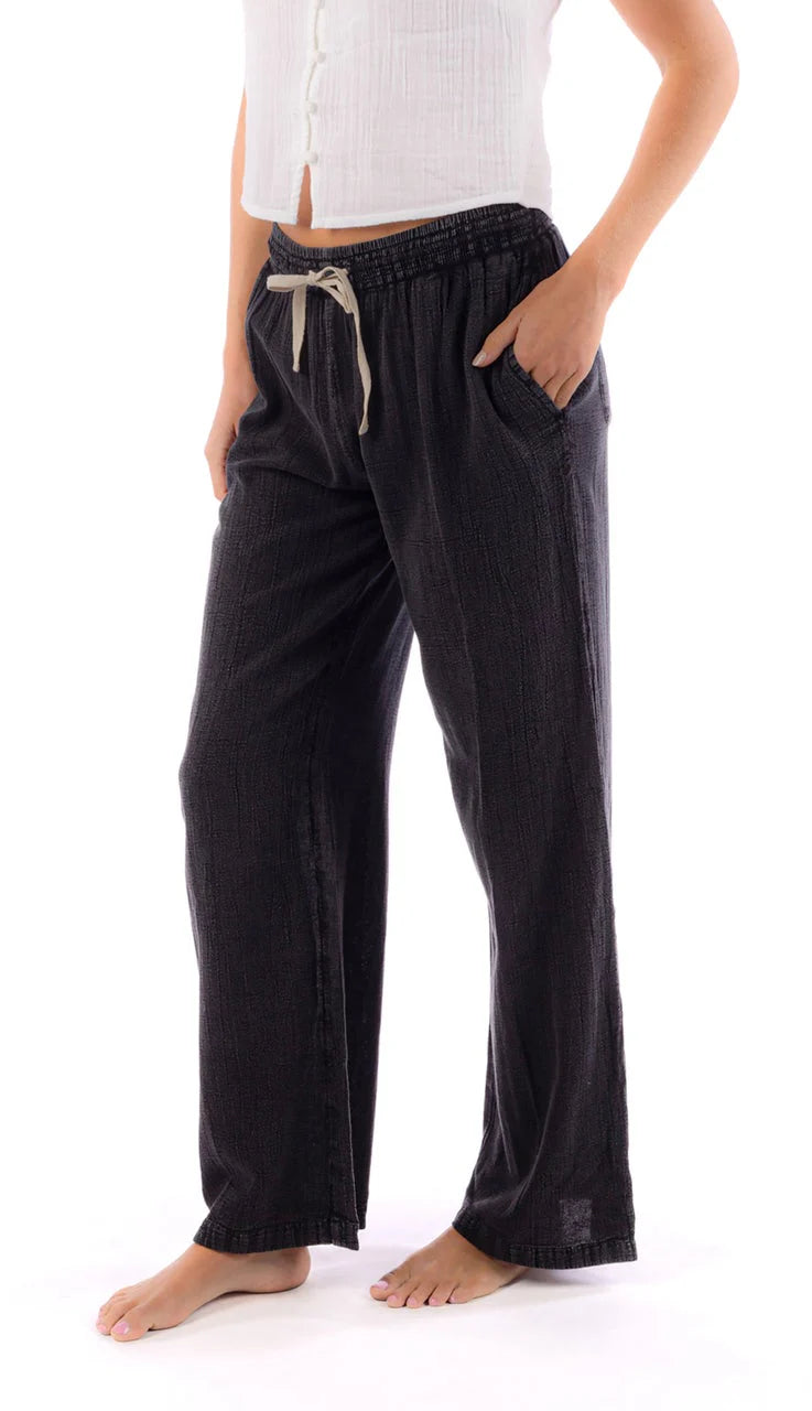 Pantalón RIP CURL Amazon Classic Surf Beach Pant Black mujer pantalón largo verano surf