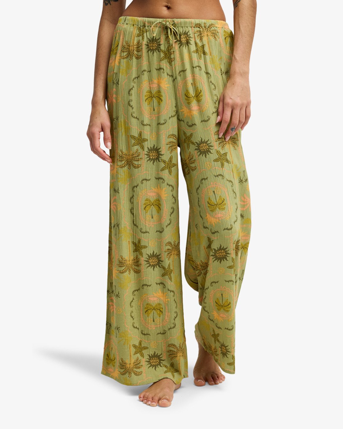 pantalones Billabong Split Spirit Cedar Green mujer estilo surf verano