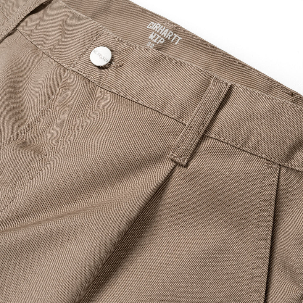 Pantalones Carhartt Wip Abbott Pant Leather Rinsed