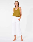 Pantalones RIP CURL Premium Surf Beach Pant White mujer pantalones surf mujer blancos estilo beachwear
