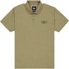 Polo Quiksilver Stretch Verde Aloe para hombre estilo surf cómodo y elegante