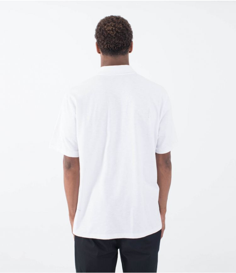 Polo Hurley Icon Slub White