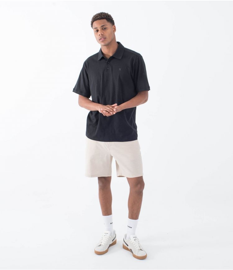 Polo Hurley Icon Slub Black
