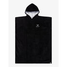 poncho toalla surf ROXY Sunny Joy Black con capucha y bolsillo canguro