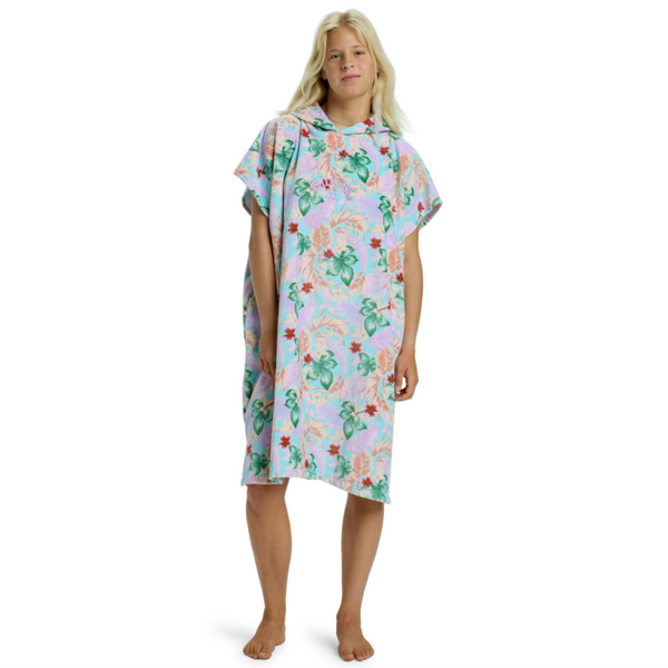 Poncho Billabong Hooded Towel Coastal Blue