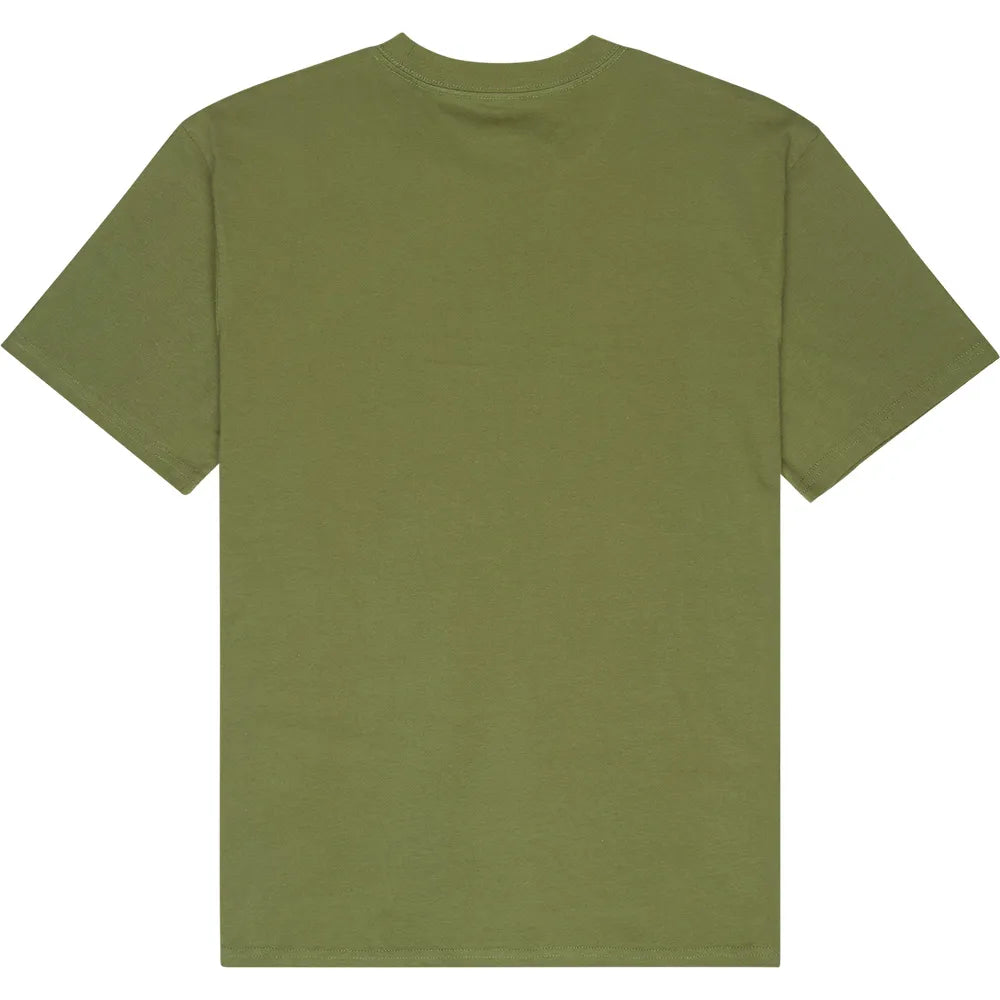 Camiseta Quiksilver Core Skull Loden Green