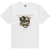 Camiseta Quiksilver Core Skull White
