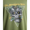 Camiseta Quiksilver Core Skull Loden Green