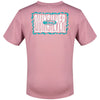 Camiseta Quiksilver Gotam Foam Lilac