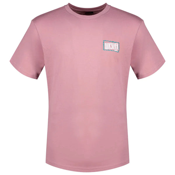Camiseta Quiksilver Gotam Foam Lilac