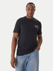Camiseta Quiksilver Gotam Foam Black