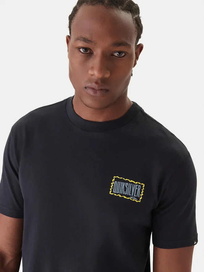 Camiseta Quiksilver Gotam Foam Black