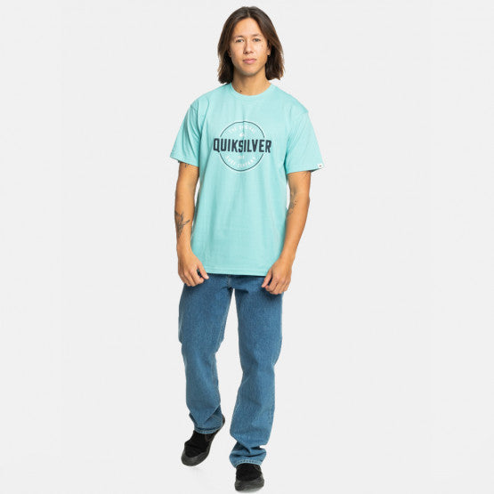 Camiseta Quiksilver Circle Up Sea Water