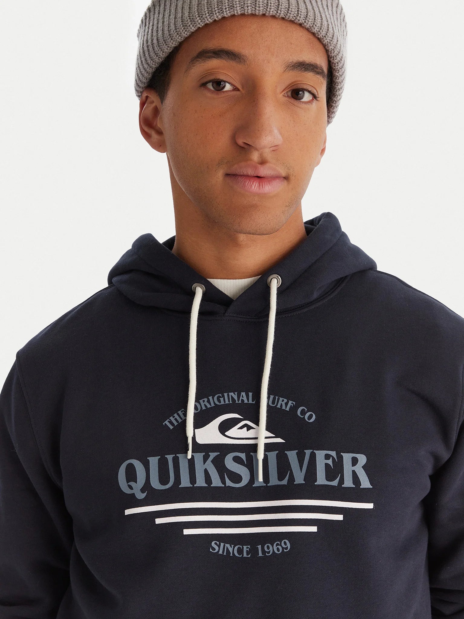 Sudadera Quiksilver Screen Fleece Classic Surf Dark Navy