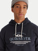 Sudadera Quiksilver Screen Fleece Classic Surf Dark Navy