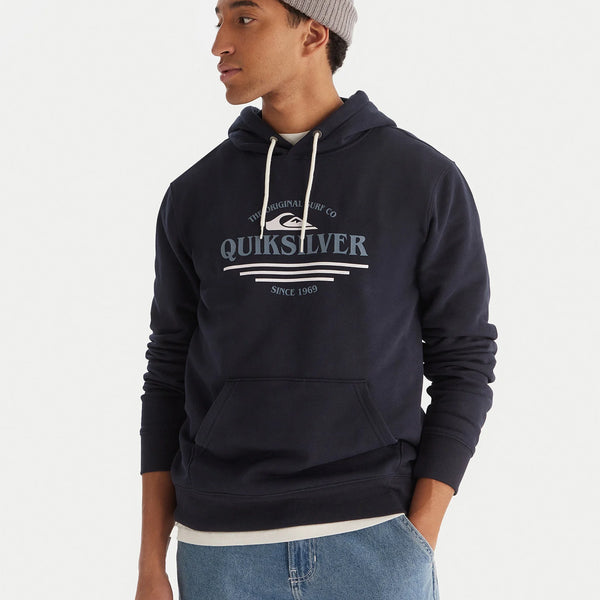 Sudadera Quiksilver Screen Fleece Classic Surf Dark Navy