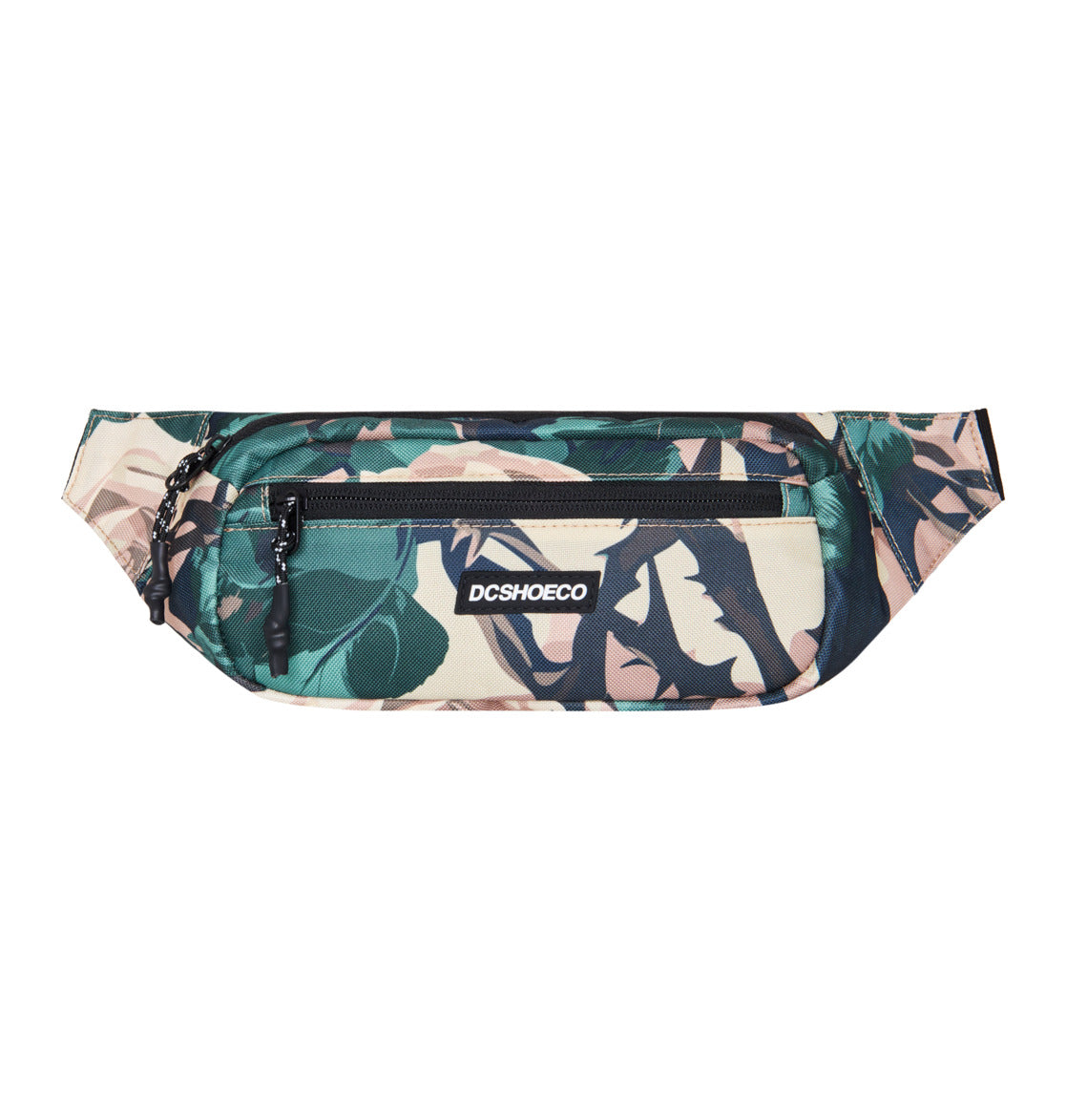 Riñonera DC Tussler Rose And Thorn con diseño urbano, ligera y ajustable ideal para llevar móvil, cartera y llaves con estilo surf.