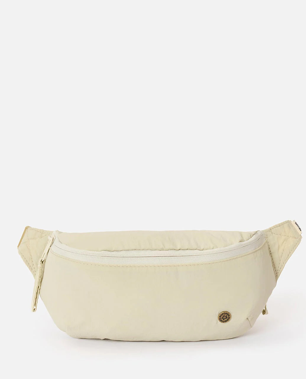 Riñonera Rip Curl Everyday Belt Bag Natural color beige con correa ajustable para uso diario, viajes y estilo surf lifestyle