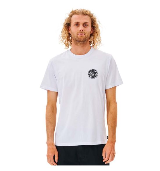 Camiseta Rip Curl Wetsuit Icon Tee White
