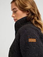 Chaqueta Polar Roxy Blurry Cloud - Negro (Anthracite Outline) - imagen oficial, vista 4