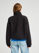 Chaqueta Polar Roxy Blurry Cloud - Negro (Anthracite Outline) - imagen oficial, vista 5